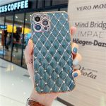 Gray Jeweled Diamond iPhone Case