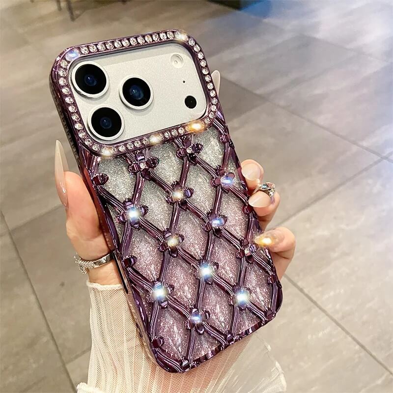 Jeweled Diamond Rhinestone Mesh iPhone Case Jeweled Diamond Rhinestone Mesh iPhone Case