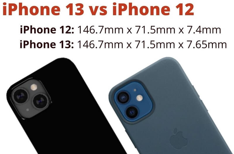 iPhone 12 cases vs iPhone 13