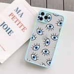 Evil Eye Phone Case - mint green