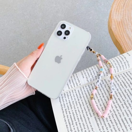 Transparent iPhone Case With Charm Loop