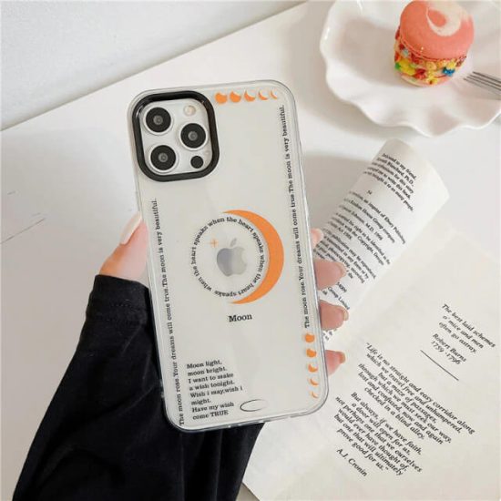 Letter from the moon phone case cover