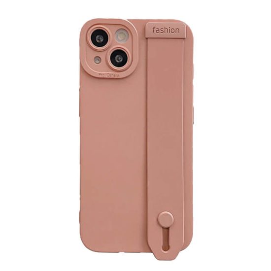 liquid silicone iPhone 13 case with strap