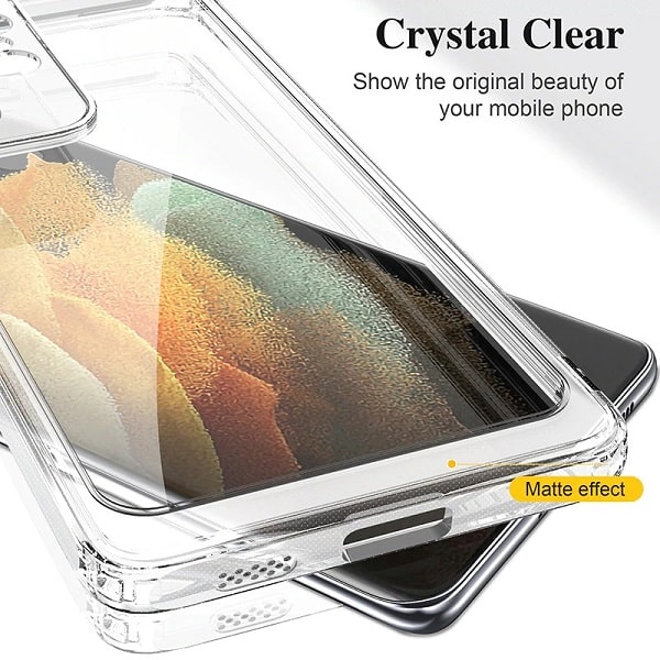 Crystal Clear design - show the original beauty of your phone