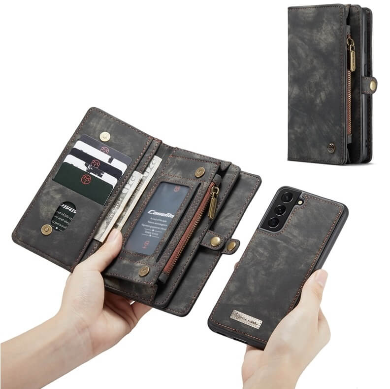 Magnetic Detachable Wallet S21 Plus Case