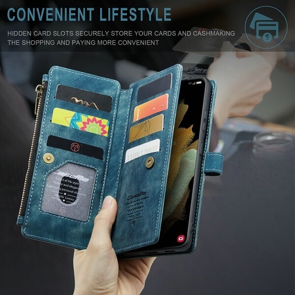 Samsung Galaxy S22 Ultra Detachable Wallet Case Cover