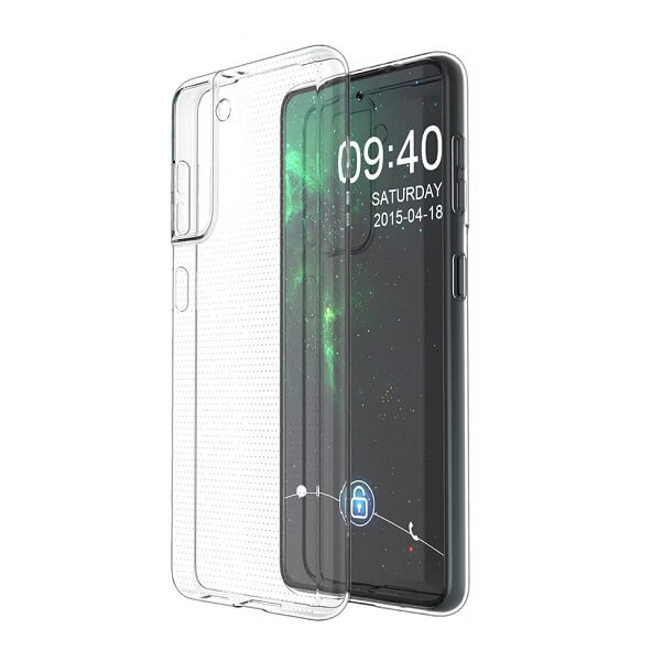 S21 Plus Clear Silicone Case