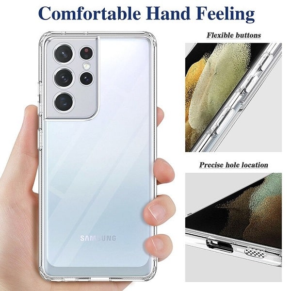 Samsung S22 Ultra Shockproof Clear Case