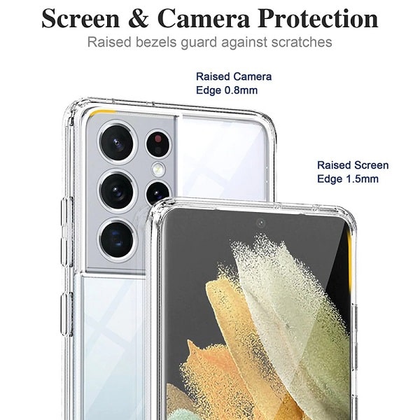 Shockproof Clear Samsung S22 Ultra Case Cover