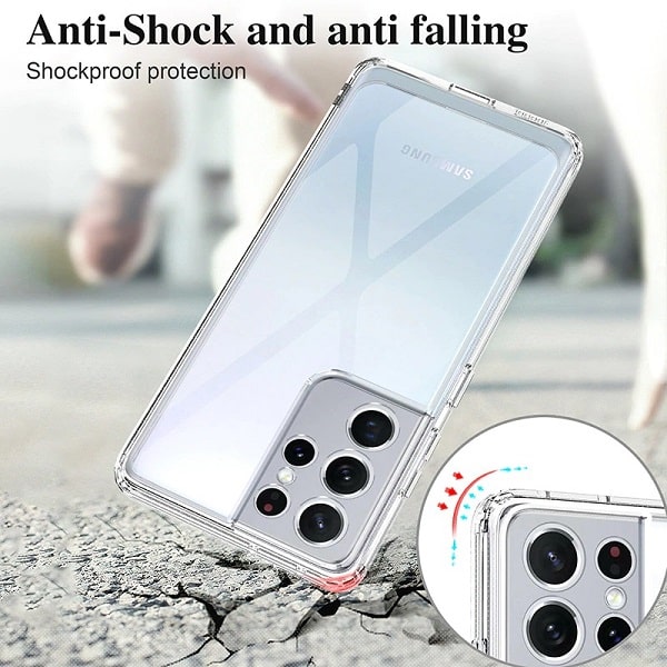 Shockproof and camera lens protection