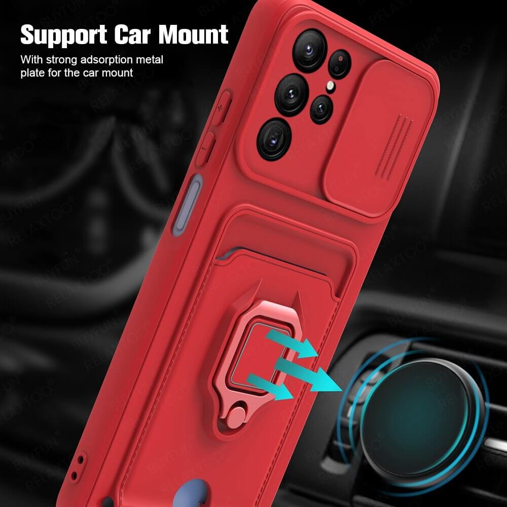 Slide Camera Protection case for samsung s24, 23, and s22 series