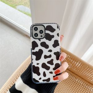 Cow Print Phone Case For iPhone 14 Pro Max