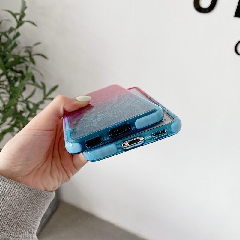 Diamond Gradient Case for Samsung S8 S9 S10 S20 S21 Ultra S22 Plus