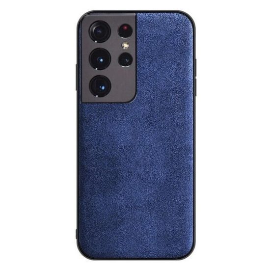 blue alcantara S22 Ultra case