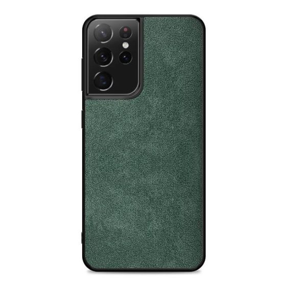 green alcantara S22 Ultra case