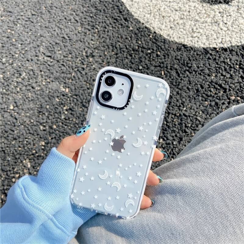 Clear Cosmos Phone Case