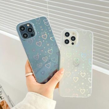 Laser Heart iPhone Case