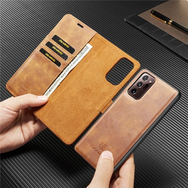 Magnetic Leather Flip Wallet Samsung S20 Case
