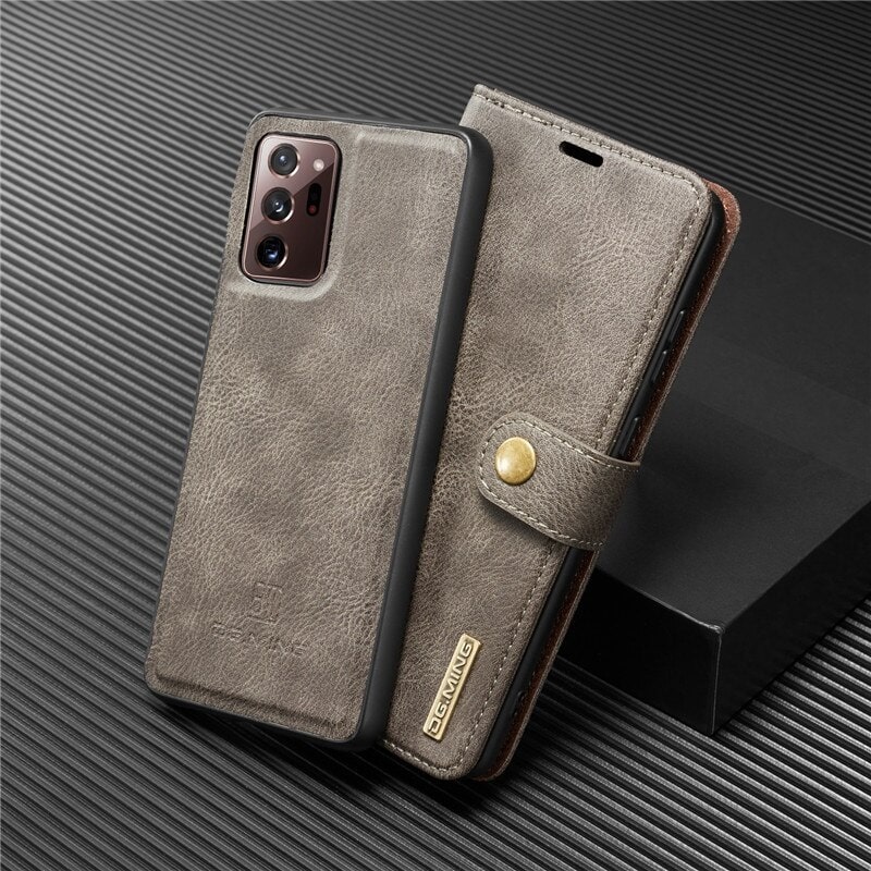 Magnetic Leather Flip Wallet Samsung S22 Case