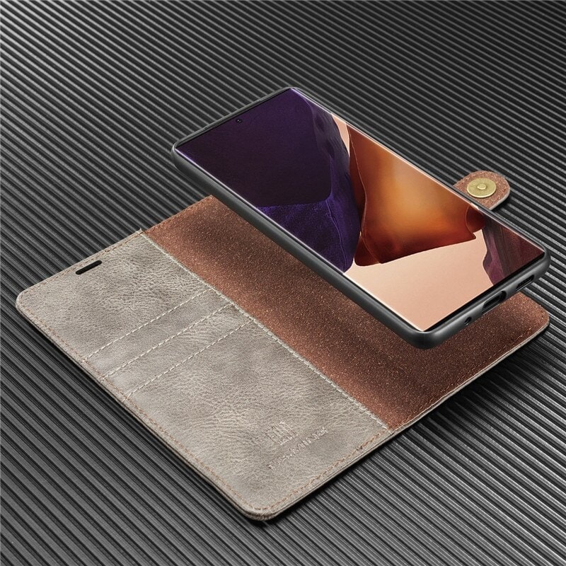 Magnetic Leather Flip Wallet Samsung S22 Ultra Case
