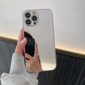 Reflective Silver Mirror iPhone Case