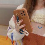 Shockproof Marble Hand Bracelet iPhone Case