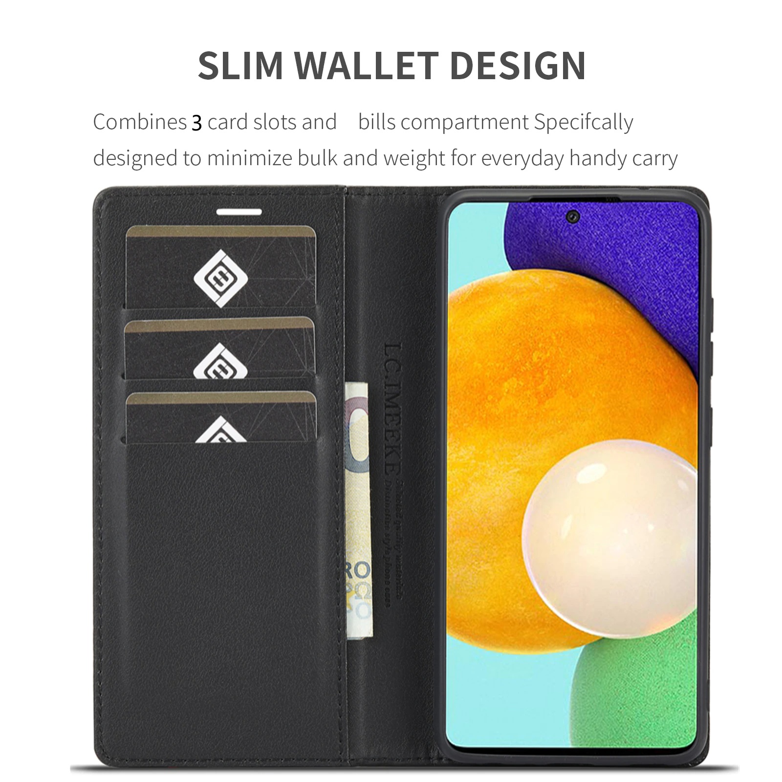 Slim wallet design