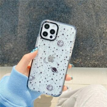 Transparent Cosmos iPhone Case