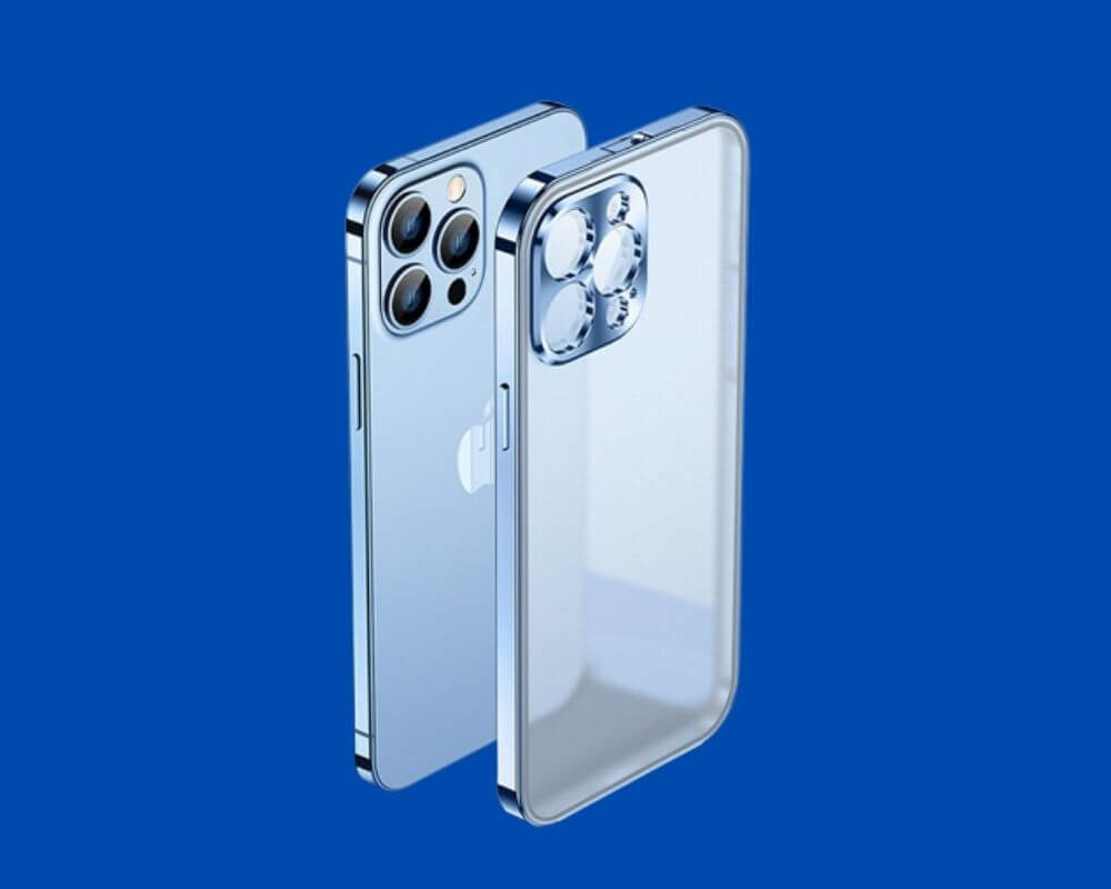Phone Case with screen and camera lens protection