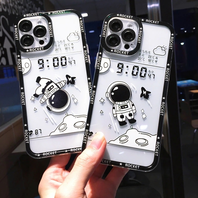 Rocket and space phone case