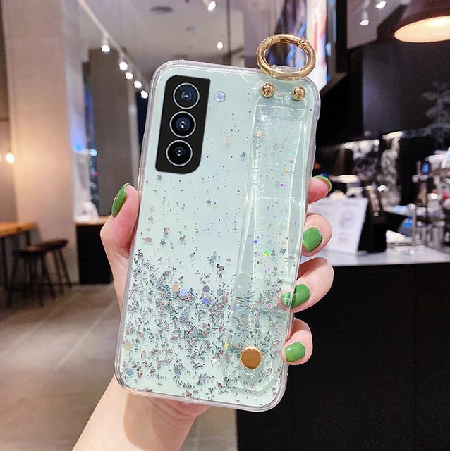 Clear Samsung S20 S21 S22 Series Glitter Case