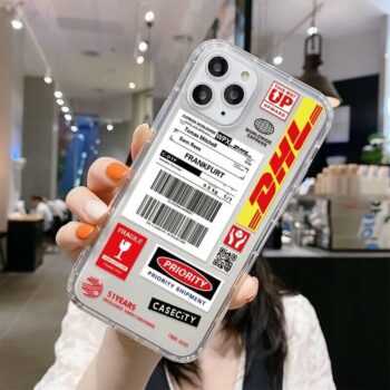 DHL Transparent Phone Case