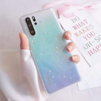 Glitter Star Clear Huawei P30 Pro Case