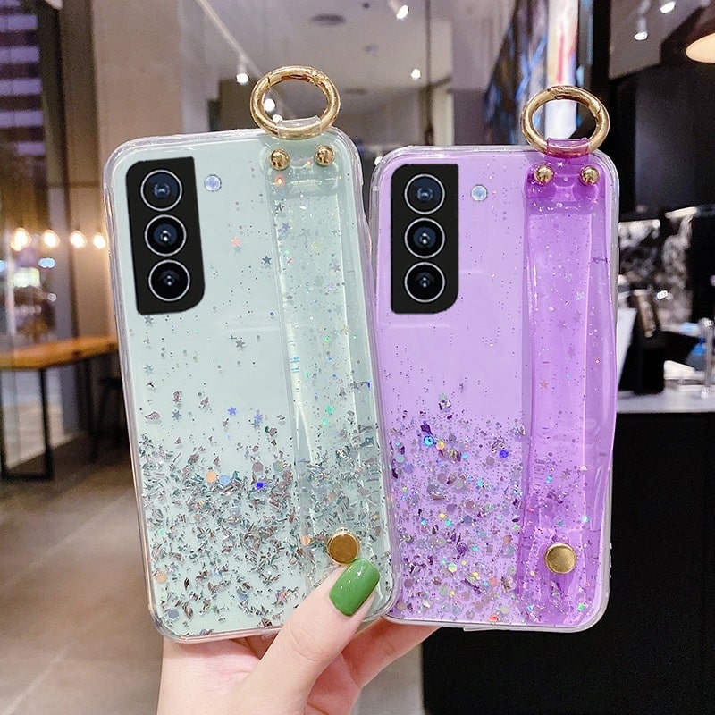 Liquid BLING Glitter Case Cover for Samsung S20 S21 S22 Plus and S22 Ultra