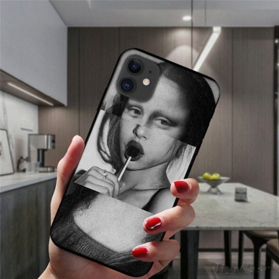 Mona Lisa Lollipop iPhone Case