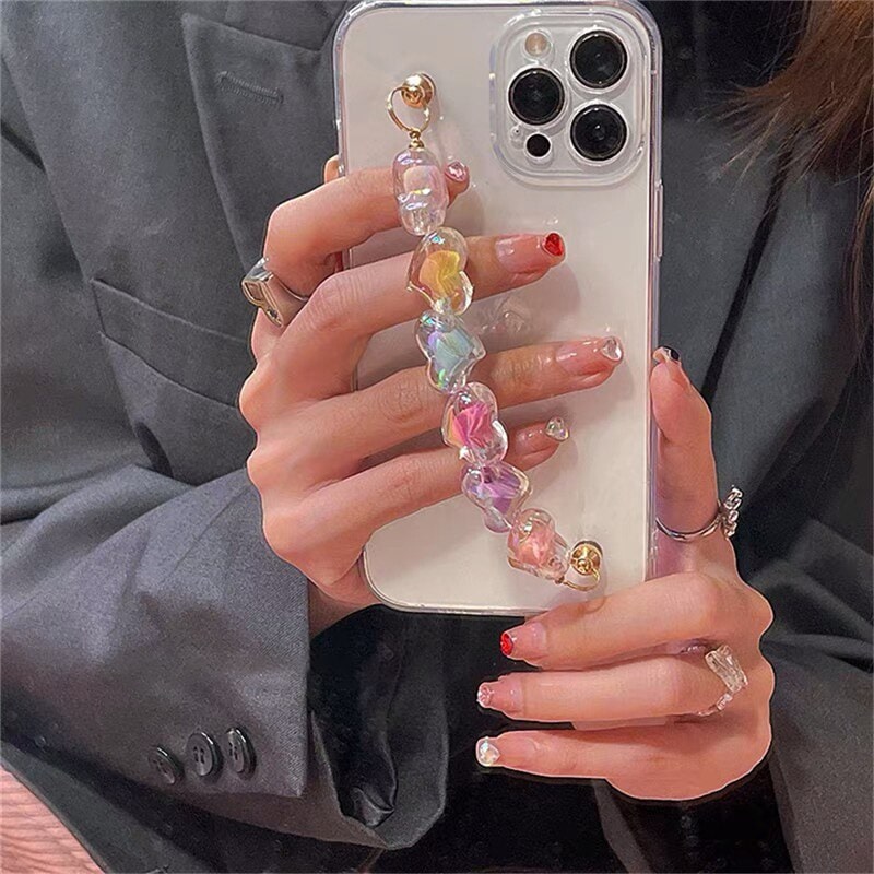 Rainbow Love Chain iPhone Case Cover