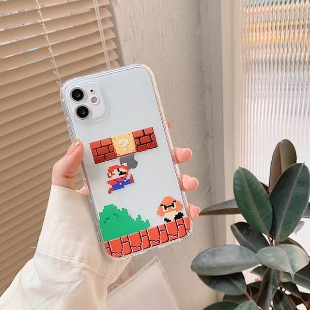 Cat Mario iPhone Cases for Sale