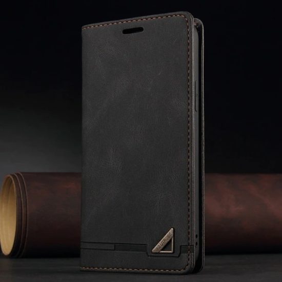 Black wallet pixel case