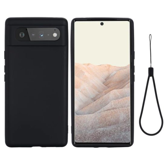 Candy Color Google Pixel 6 Case Black