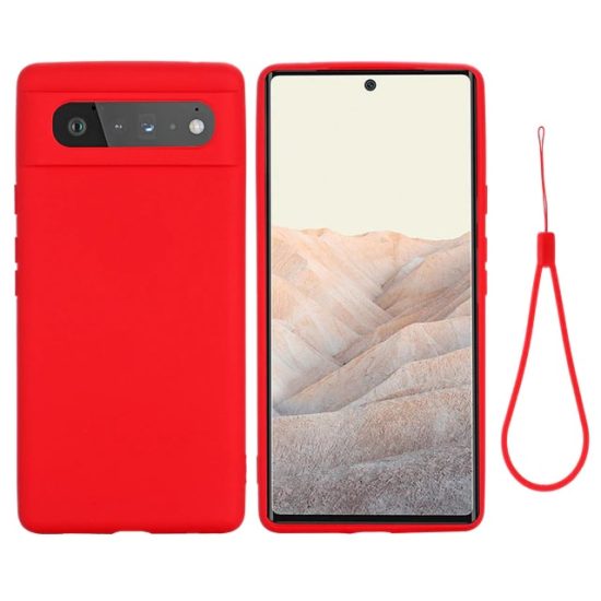 Candy Color Google Pixel 6 Pro Case - Red