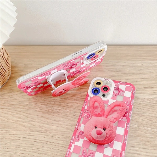 Candy Rabbit Phone Case with Holder