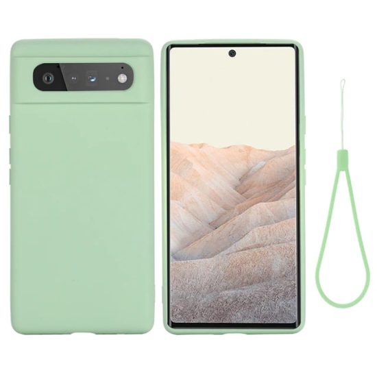 Green Candy Color Google Pixel 6 Case