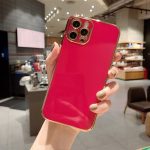 6D Plating Soft Silicone iPhone Case