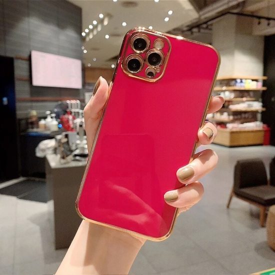6D Plating Soft Silicone iPhone Case