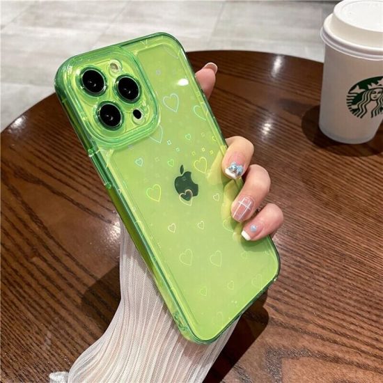 Fluorescent Green iPhone case