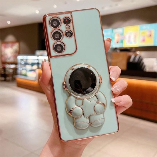 3D Astronaut Samsung Phone Case With Stand Holder