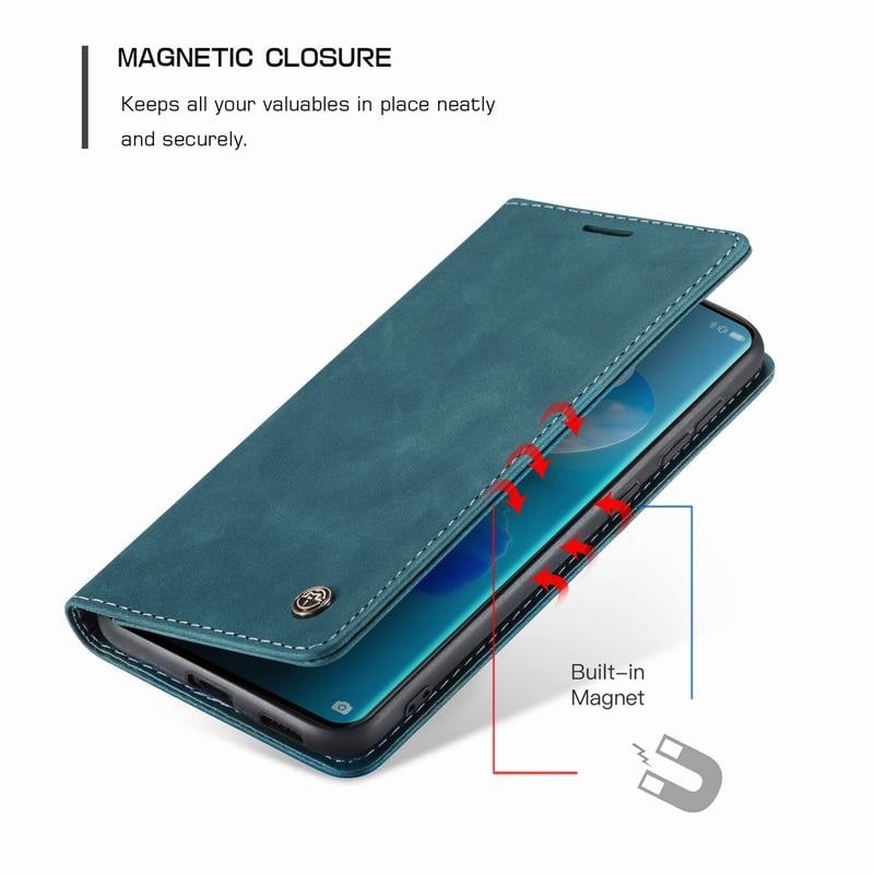 Leather Wallet Case Huawei P50 Pro