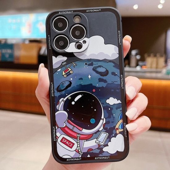 Astronaut Silicone Case for iPhone 14,14 Pro,14 Pro Max