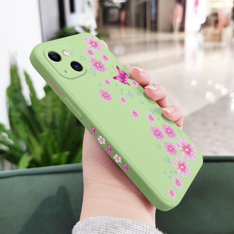 Light green bloom case