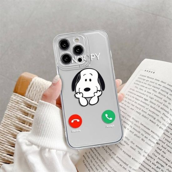 Snoopy Call Me iPhone Case